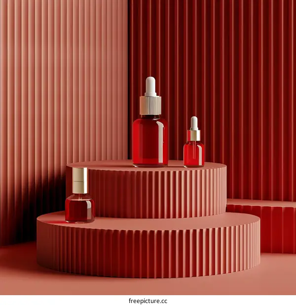 Modern Cosmetic Product Display Design