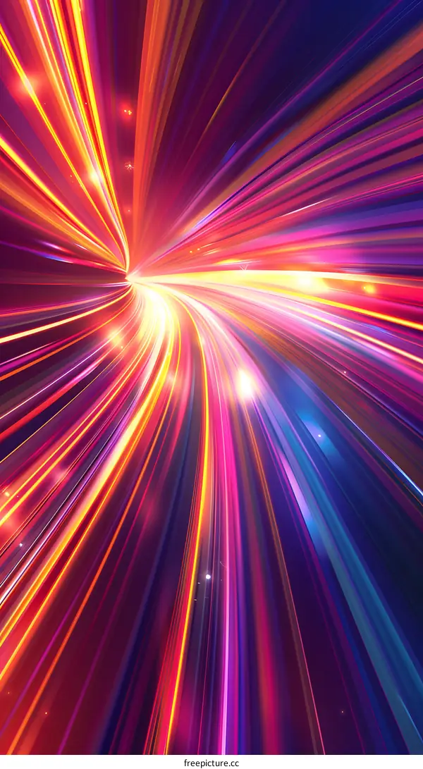 Fantastic colorful halo