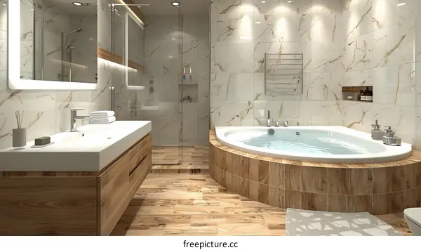 Modern Luxury Bathroom Interior Design