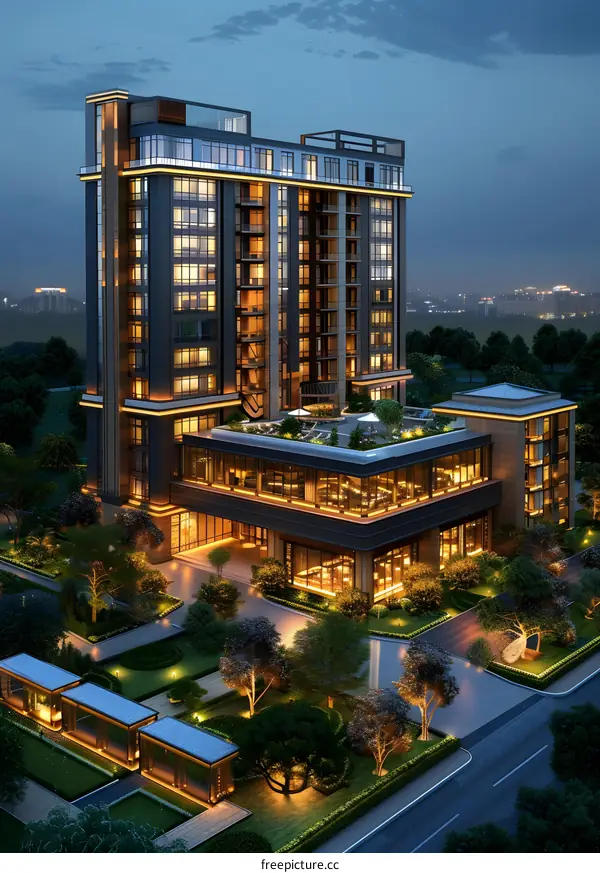 High-end residential buildings