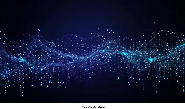 Abstract Wave Data Visualization