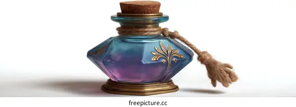 Magical Wishing Bottle with Gradient Color