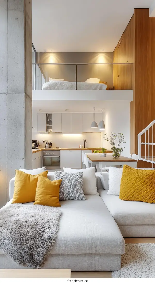 Modern Loft Apartment Interior Design