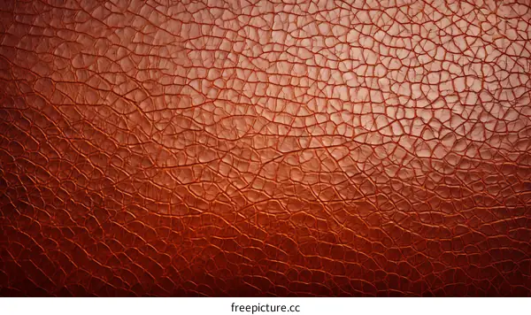 red cracked leather texture