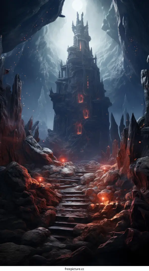 A dark and stormy night at the haunted castle