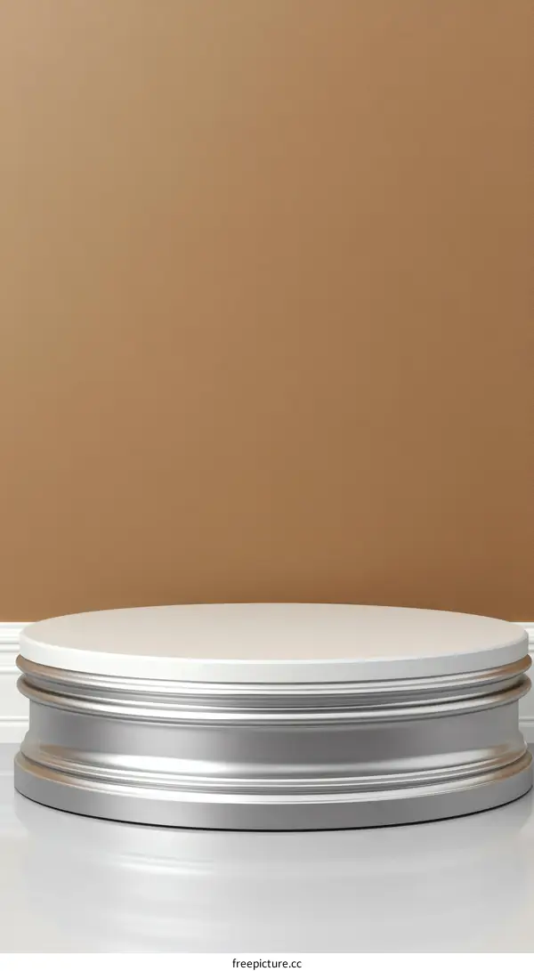 Modern Empty Round Display Stand