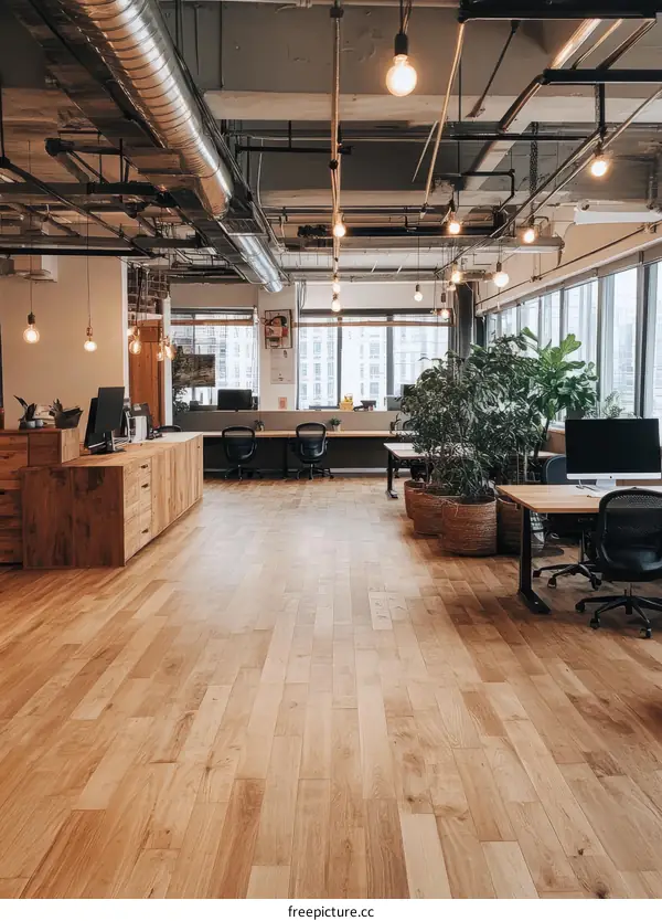 Modern Open Plan Office Interior Design