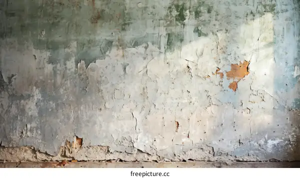 old weathered shabby plaster wall texture background