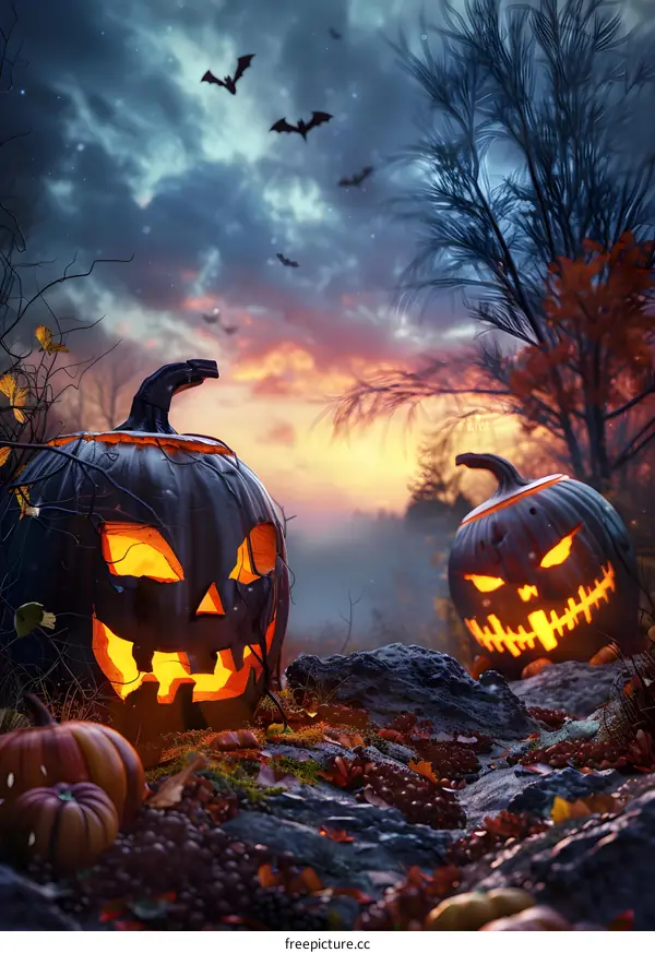 Halloween Jack-o-lantern