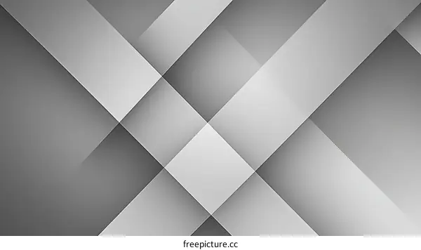 Abstract Gray Geometric Shapes Background Design