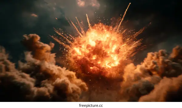 Massive Explosion in the Sky