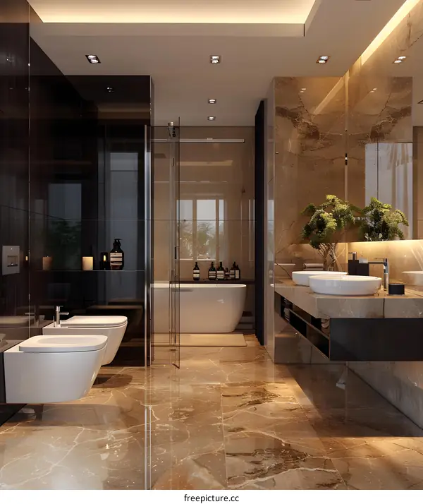 Luxury Hotel Bathroom