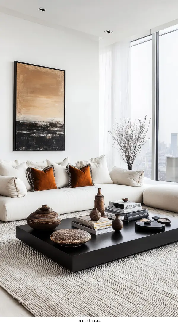 Modern Minimalist Living Room Interior Design