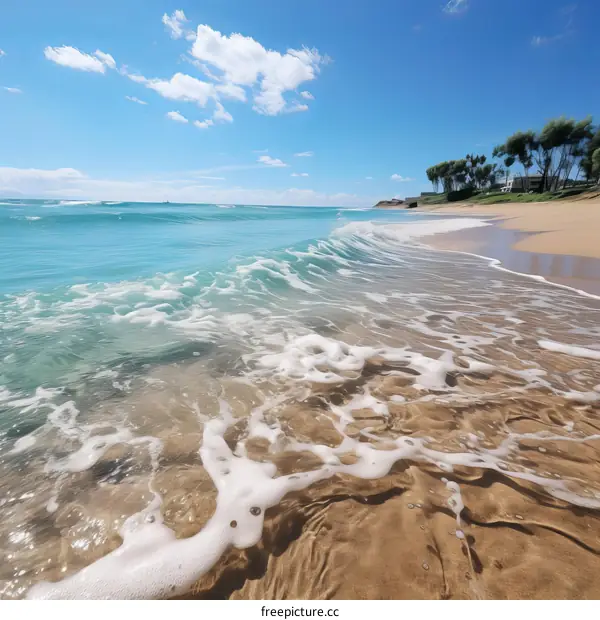The beach is a beautiful place to relax and enjoy the scenery