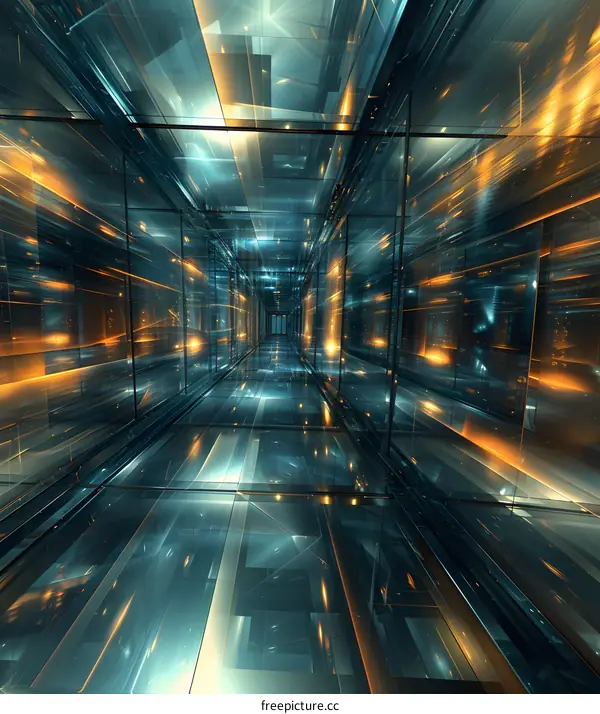 Futuristic Sci-Fi Corridor