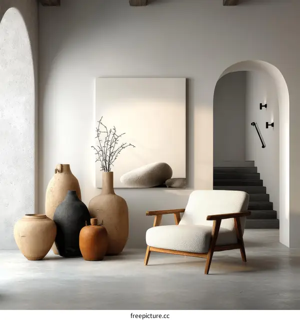 Modern Minimalist Living Room Interior Design