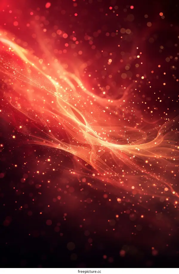 red abstract background