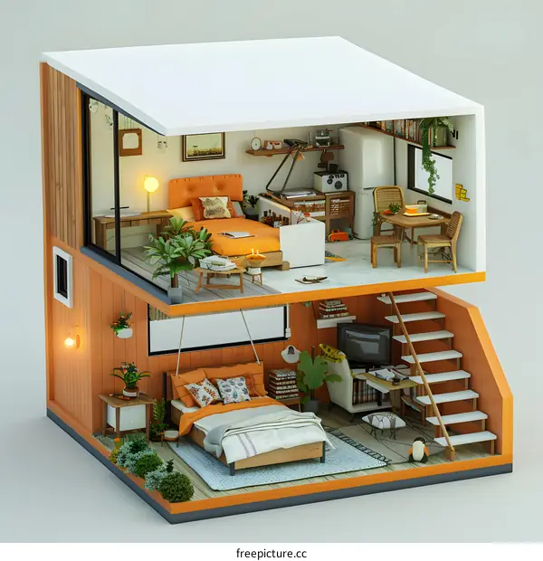 A cozy and minimalist home