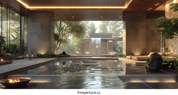 Indoor swimming pool