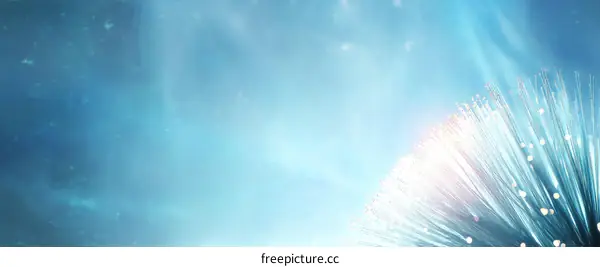 Fiber Optic Cables Abstract Background