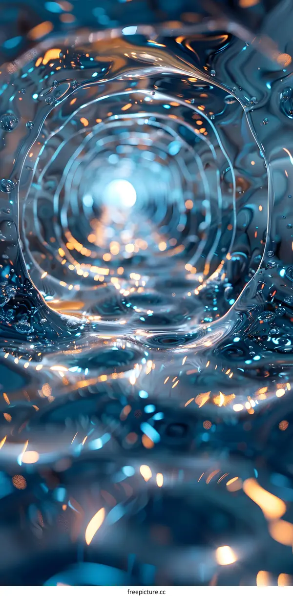 Enigmatic Tunnel of Light