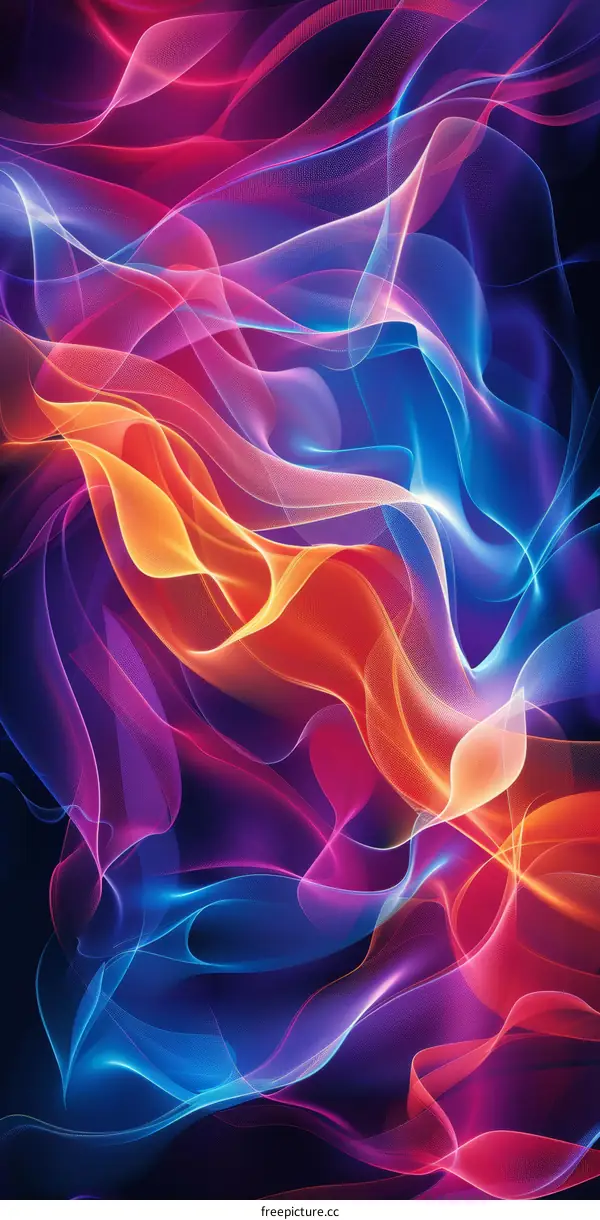 Colorful Abstract Ribbons