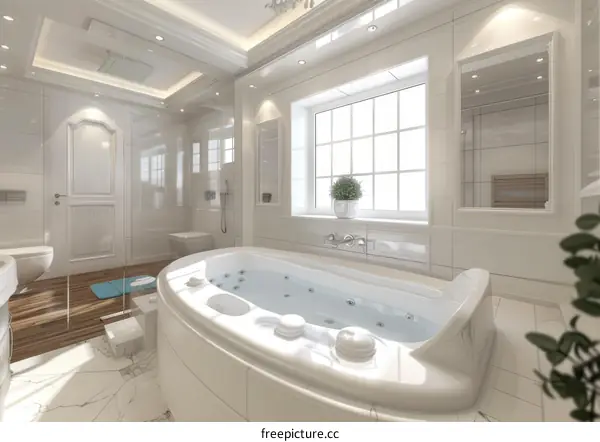 Elegant Modern Bathroom Interior Design