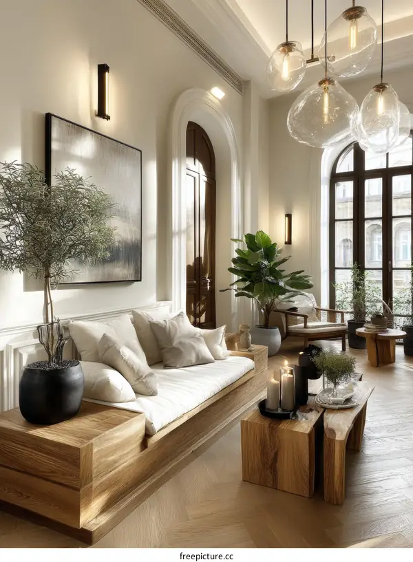 Modern Minimalist Living Room Interior Design