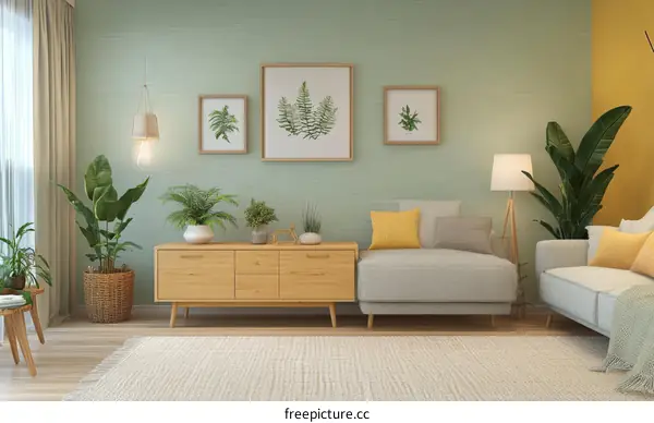 Modern Minimalist Living Room Interior Design