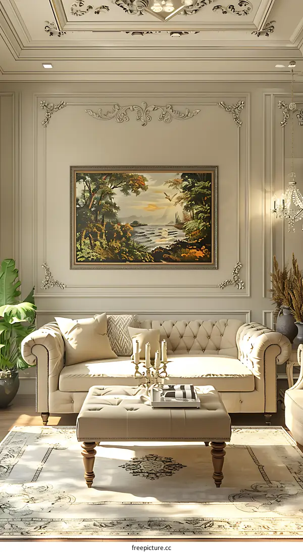 European-style living room