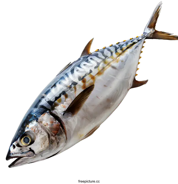 [Transparent Background PNG]A large tuna fish on a white background