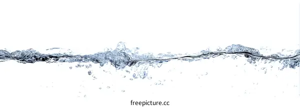 Water Splashing Wave Pattern Abstract Background