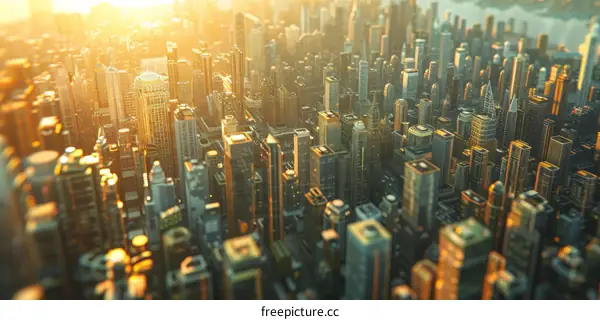 Aerial Cityscape Photography of Modern Urban Architecture