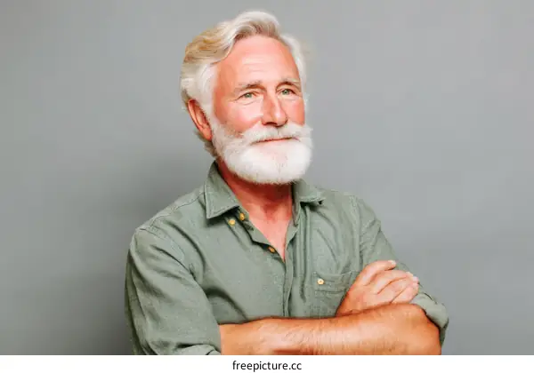 Portrait of a Senior Caucasian Man