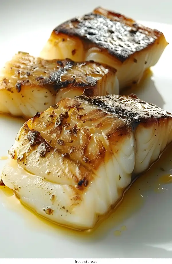 Pan Seared Cod Fillets