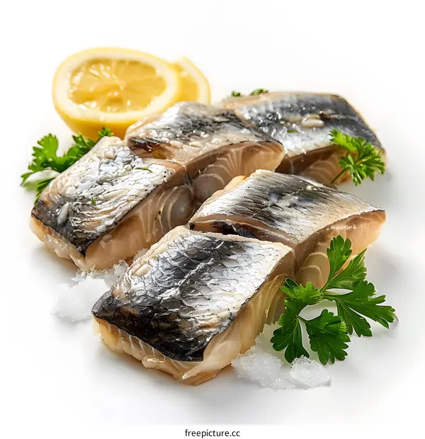 Fresh Herring Fillets with Lemon and Parsley