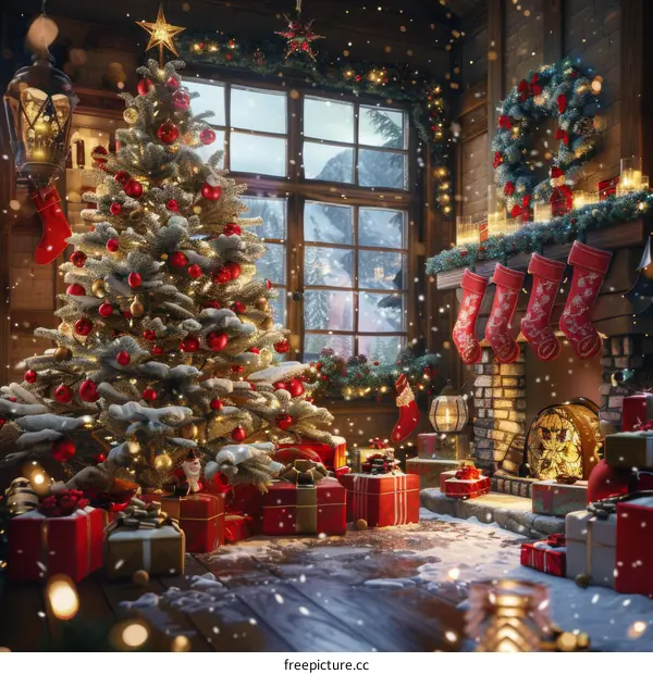 Christmas by the Fireplace: A Nostalgic Family Christmas Eve