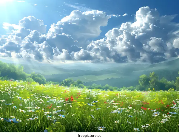 Spring is in the air and the flowers are in bloom