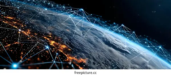 Global Network Connecting the Earth