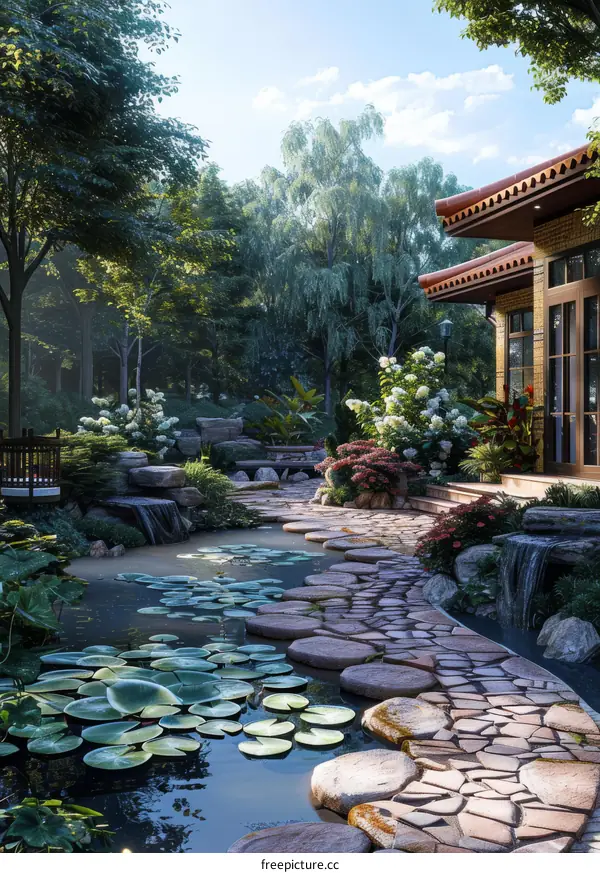 Landscaping Design Effect Image