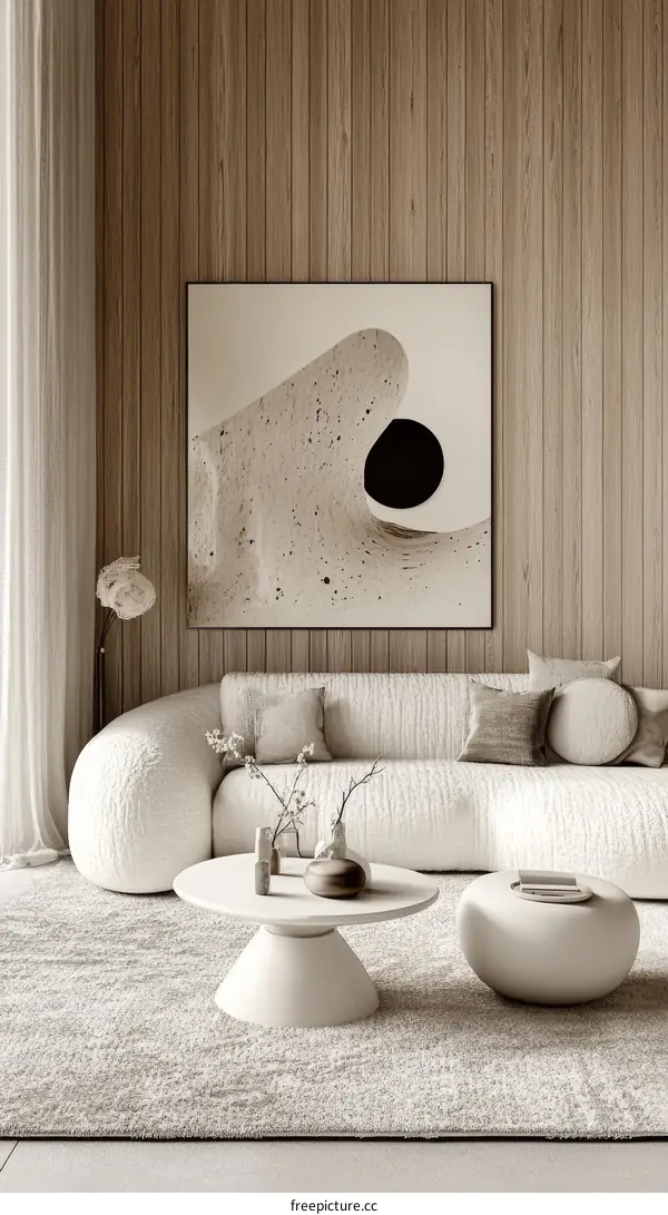 Modern Minimalist Living Room Interior Design