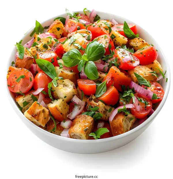 Fresh Italian Panzanella Salad
