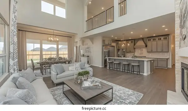 Spacious Open Concept Home Interior Design