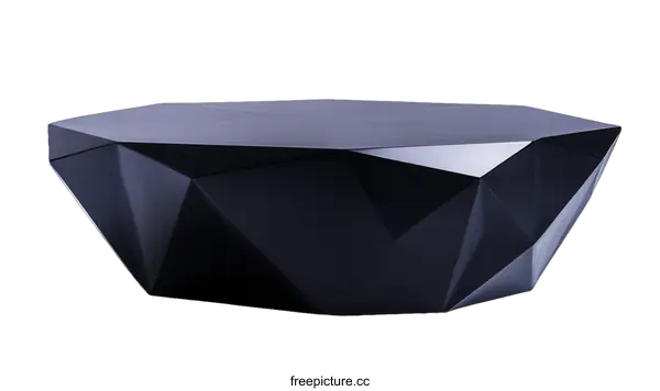 [Transparent Background PNG]Modern Geometric Coffee Table Design