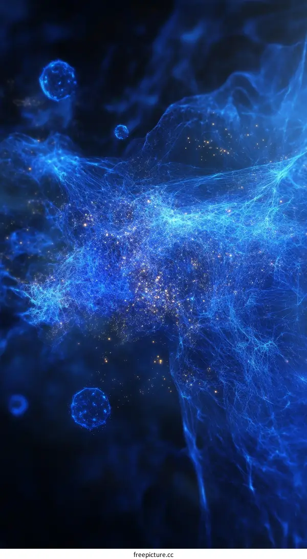 Abstract Blue Network Design