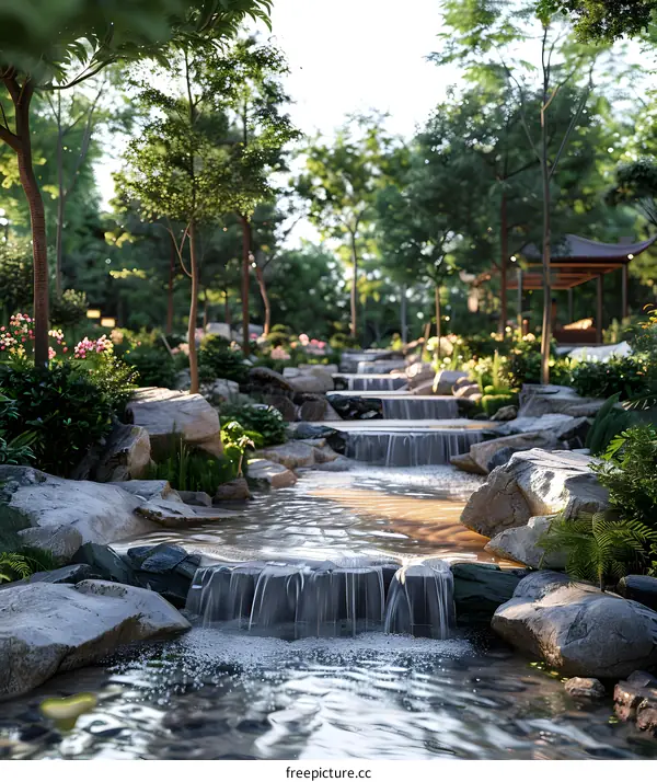 Landscape design renderings