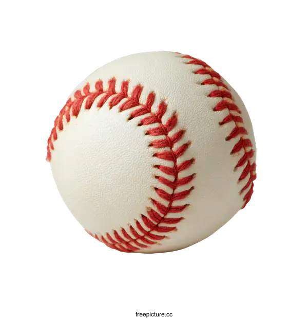 [Transparent Background PNG]Close up of a baseball