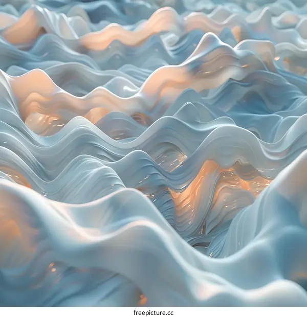 Gentle Ocean Waves: Ripples of Serenity