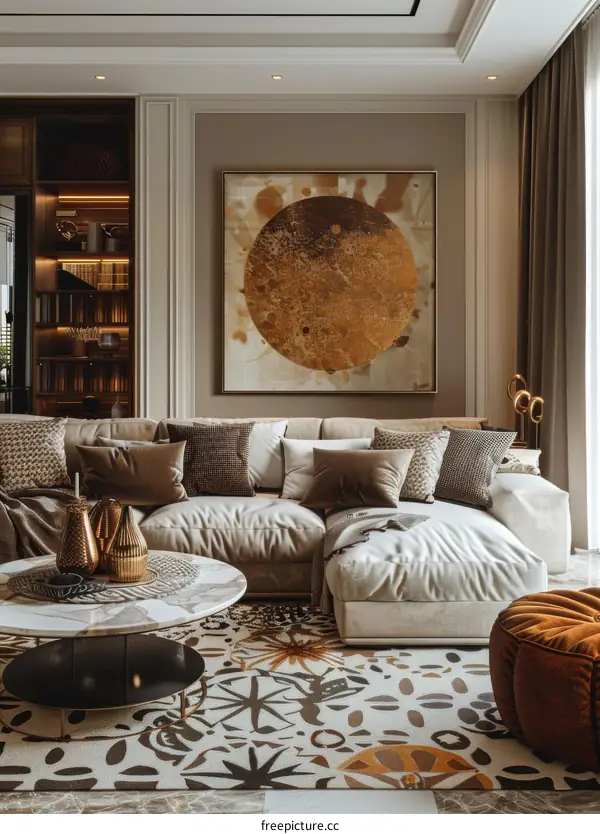 Modern and Luxurious Living Room Design and Decor