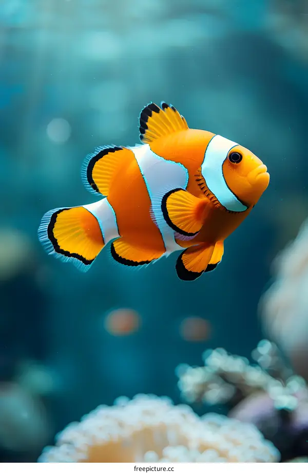 Clownfish in Aquarium
